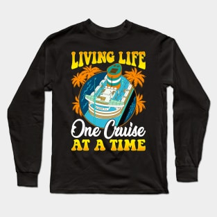 Living Life One Cruise At A Time Awesome Cruiser Long Sleeve T-Shirt